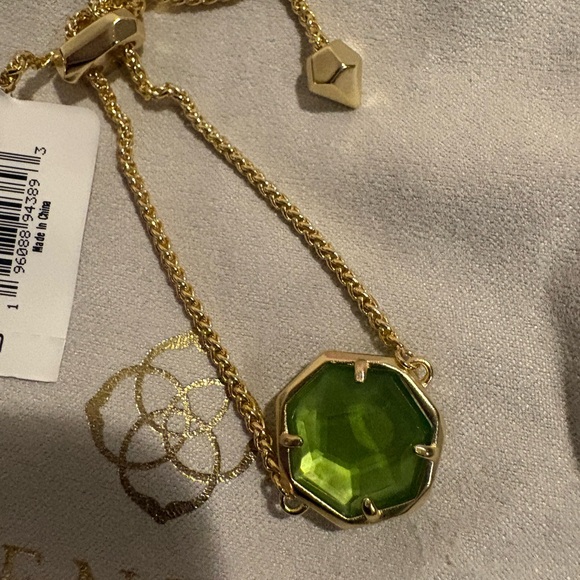 Kendra Scott Cynthia Delicate Gold Slider Bracelet - Picture 3 of 3